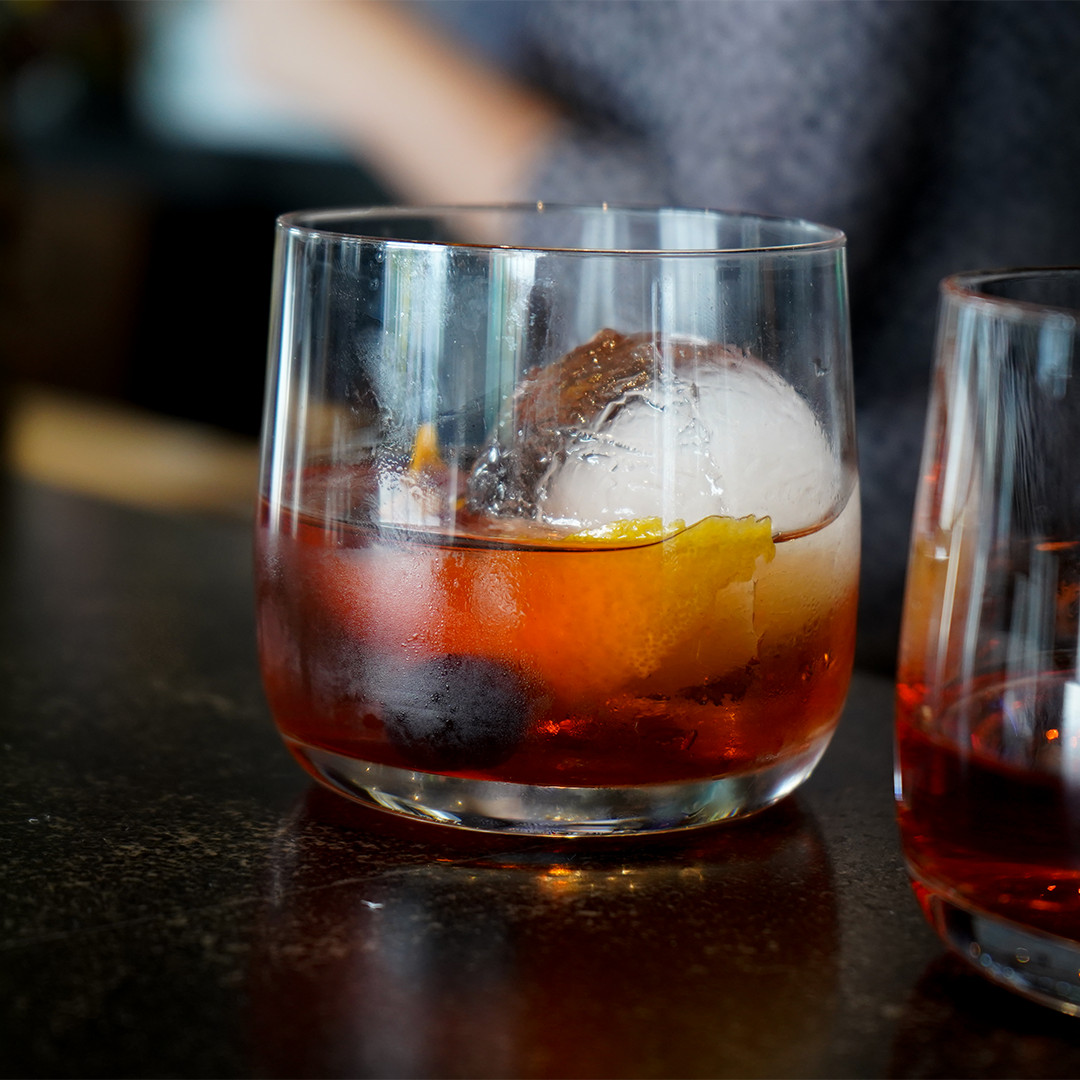 Burtons old fashioned cocktail at the South Windsor location