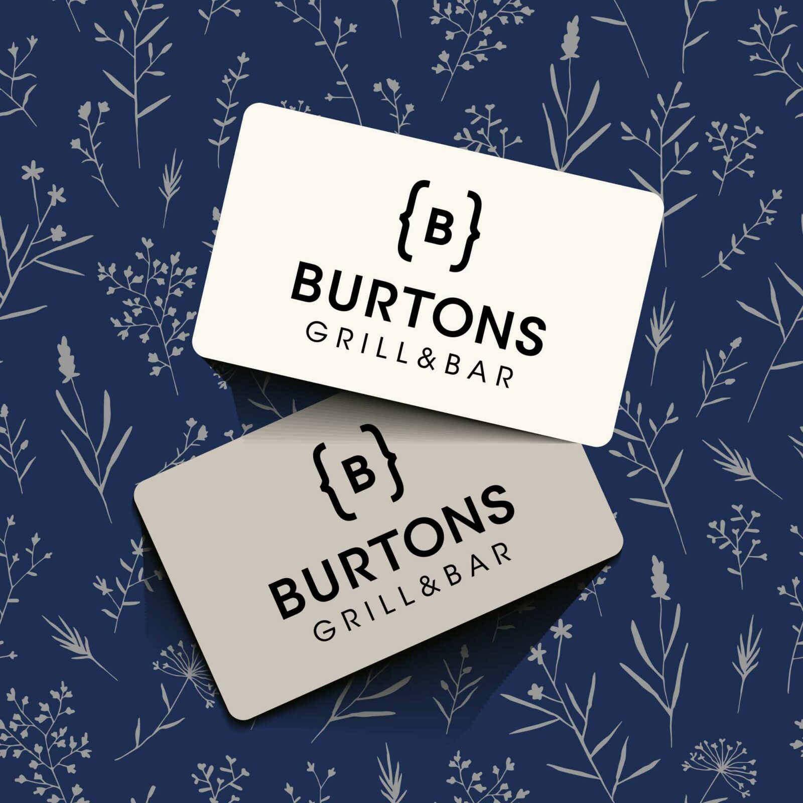 Holiday Gift Cards from Burtons Grill.