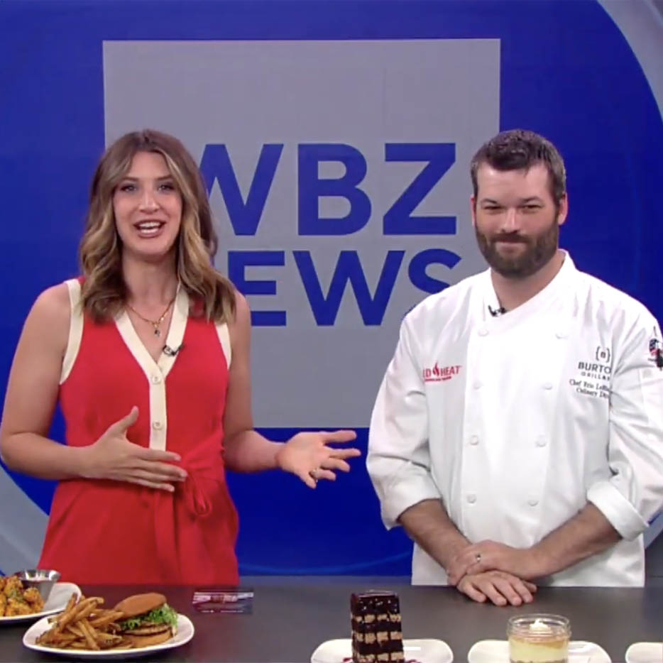 Chef Eric Leblanc from Burtons Grill on the CBS Boston Morning Mix.