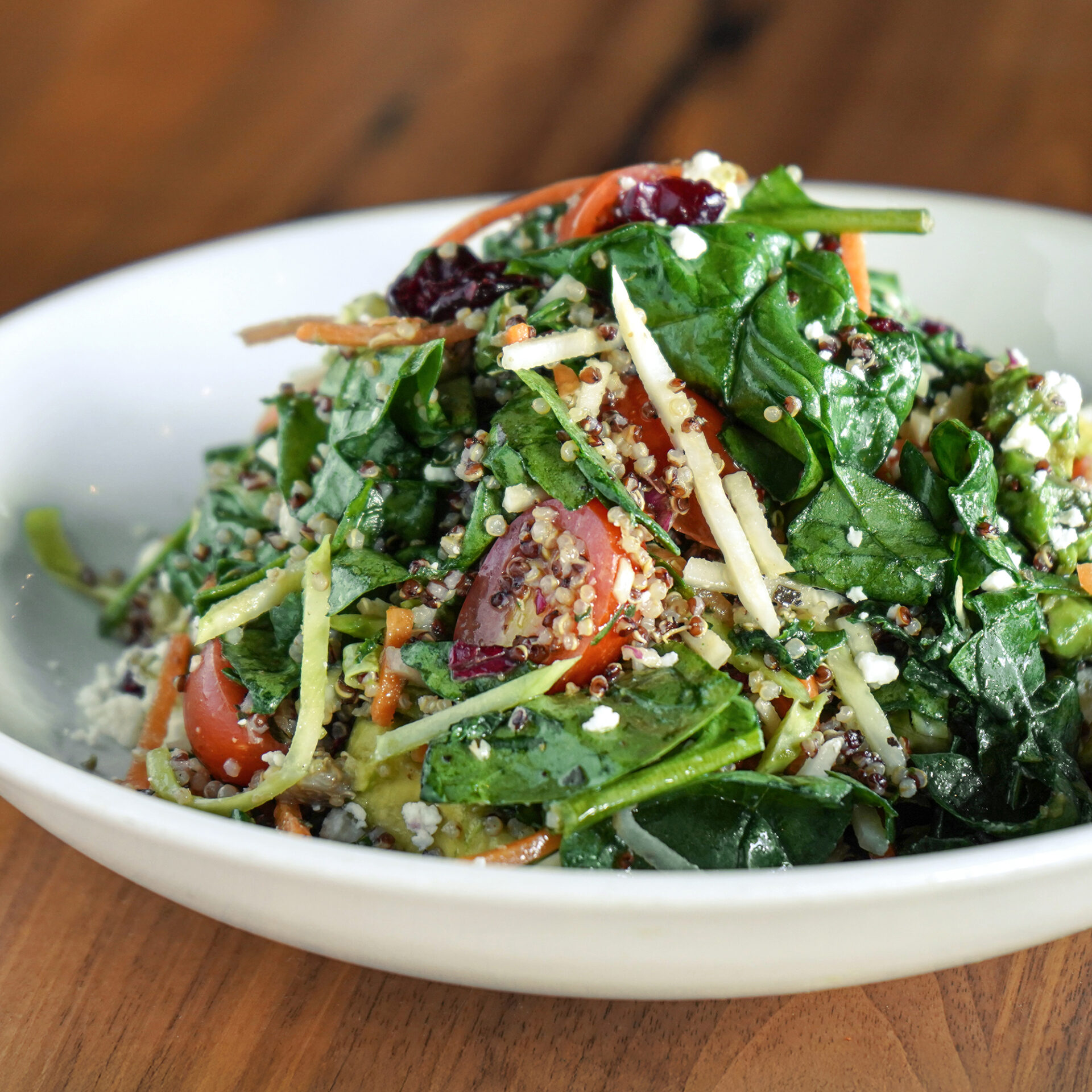 Image of the Superfood Salad from Burtons Grill.